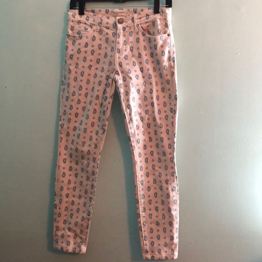 Current/Elliott paisley jeans